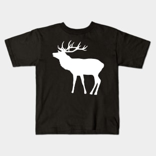 deer, stag, animal, antler, hunting, hunter Kids T-Shirt